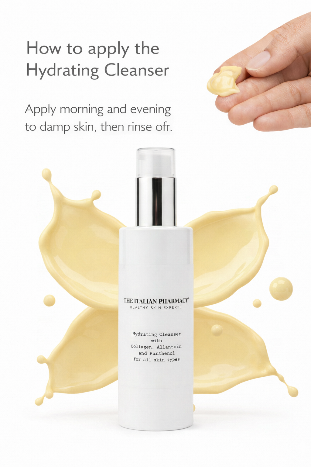 Foaming Cleanser: Deeply Cleansing, Gentle on Your Skin